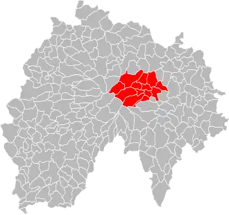 Localisation de Communauté de communes du Pays de Murat