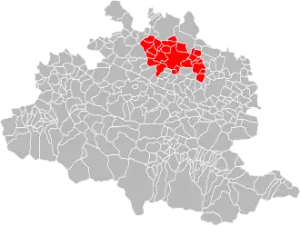 Localisation de Communauté de communesdu Pays de Pamiers