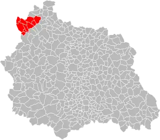 Localisation de Communauté de communes de Pionsat