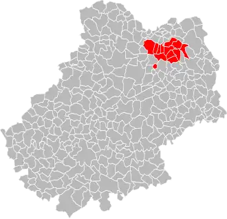 Localisation de Communauté de communes du Pays de Saint-Céré