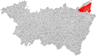 Localisation de Communauté de communes du Pays de Senones