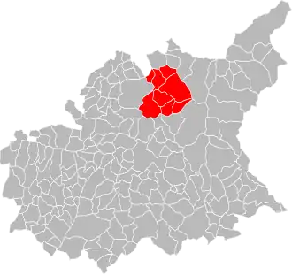 Localisation de Communauté de communes du Pays de Seyne