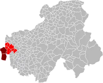 Localisation de Communauté de communesdu pays de Seyssel