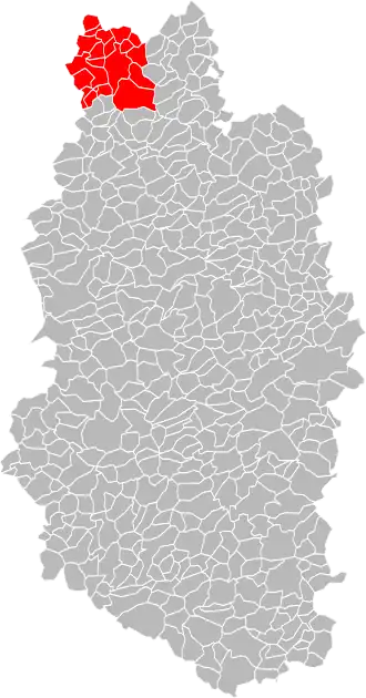 Localisation de Communauté de communes du pays de Stenay