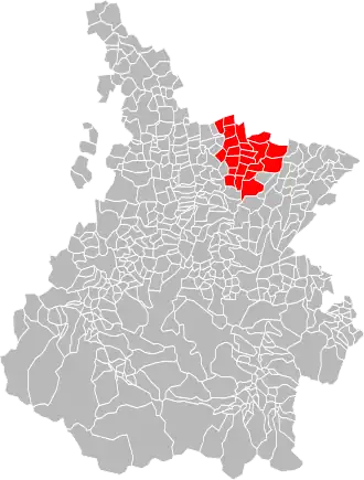 Localisation de Communauté de communes du Pays de Trie