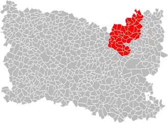 Localisation de Communauté de Communesdu Pays des Sources