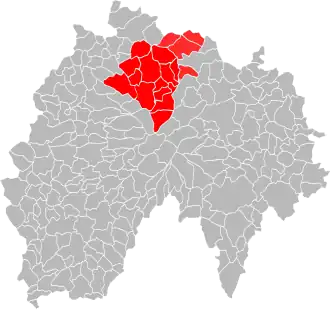 Localisation de Communauté de communesdu Pays Gentiane
