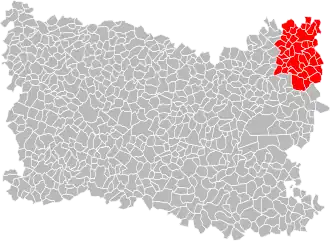 Localisation de Communauté de communes du Pays Noyonnais