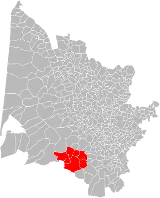 Localisation de Communauté de communesdu Pays paroupian