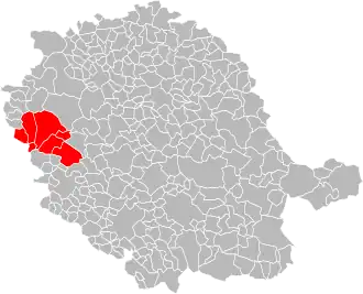 Localisation de Communauté de communes du Pays rabastinois