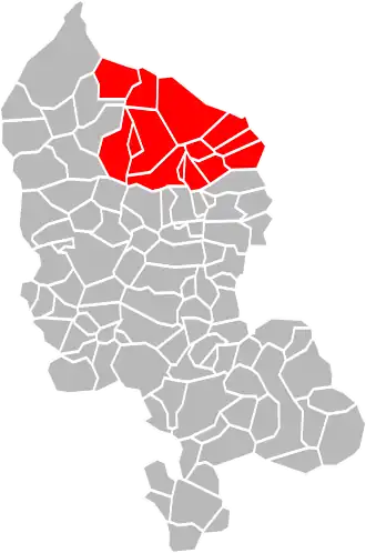 Localisation de Communauté de communes du Pays Sous-Vosgien