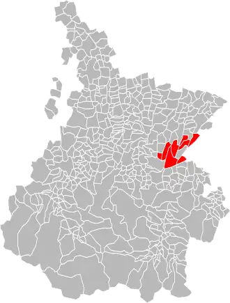 Localisation de Communauté de communes du Plateau de Lannemezan