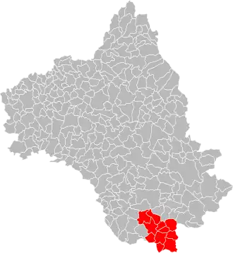 Localisation de Communauté de communesdu Rougier de Camarès