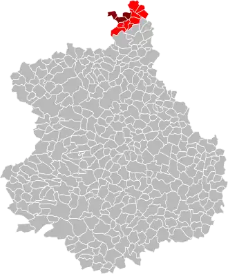 Localisation de Communauté de communes Val d'Eure et Vesgre