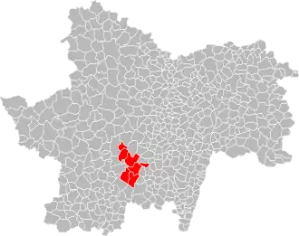 Localisation de Communauté de communes du Val de Joux