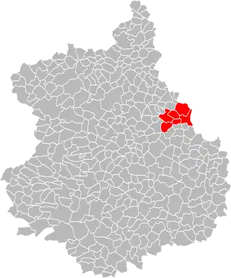 Localisation de Communauté de communes du Val de Voise