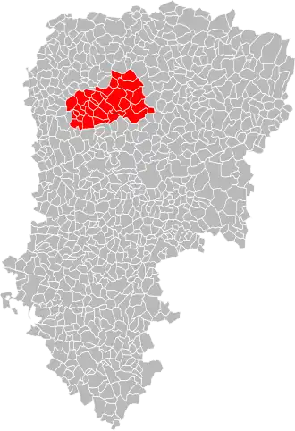 Localisation de Communauté de communes du Val de l'Oise