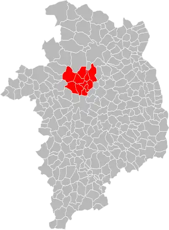 Localisation de Communauté de communes en Terres vives