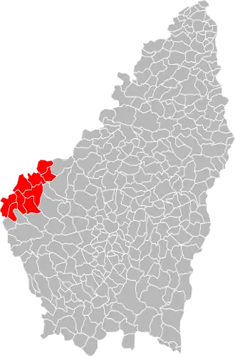 Localisation de Communauté de communes Entre Loire et Allier