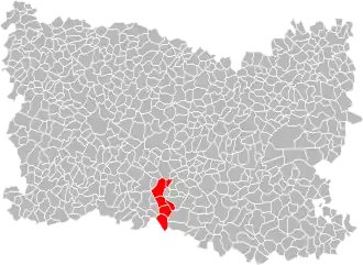 Localisation de Communauté de communes la Ruraloise
