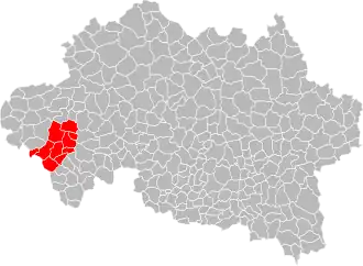 Localisation de Communauté d'agglomération montluçonnaise