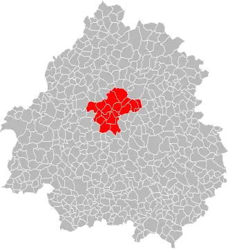 Localisation de Communauté d'agglomération périgourdine