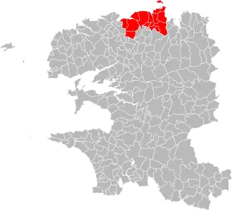Localisation de Haut-Léon Communauté
