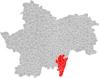 Localisation de Mâconnais Beaujolais Agglomération