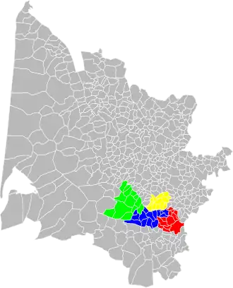 Localisation de Syndicat mixte du Paysdes Rives de Garonne