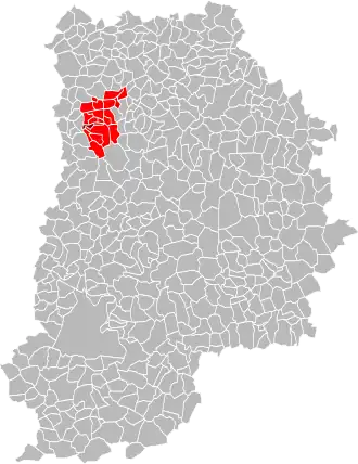 Localisation de Communauté d'agglomérationMarne et Gondoire