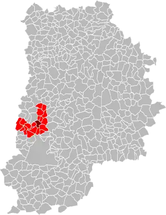 Localisation de Communauté d'agglomération Melun Val de Seine