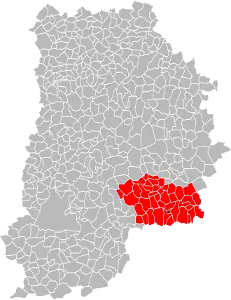 Localisation de Communauté de communes de la Bassée - Montois