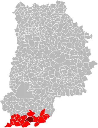 Localisation de Communauté de communes Gâtinais-Val de Loing