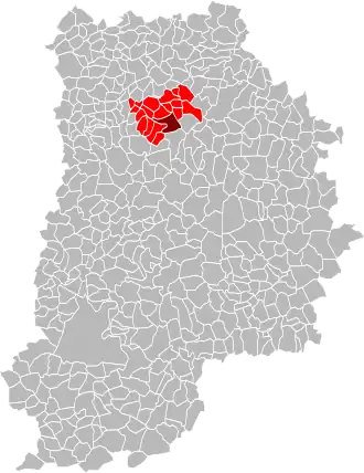 Localisation de Communauté de communes du Pays Créçois