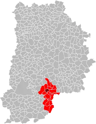 Localisation de Communauté de communes du Pays de Montereau