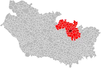Localisation de Communauté de communesdu Pays du Coquelicot