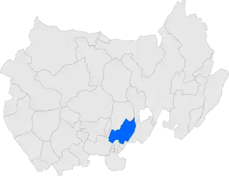 Localisation de Montgai