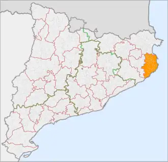 Localisation de Baix Empordà