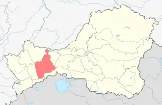 Localisation de Kojuun de Dzoun-Khemtchik