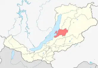 Localisation de Raïon de Bargouzine