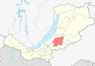 Localisation de Raïon de Khorinsk