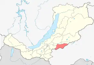 Localisation de Raïon de Kijinga