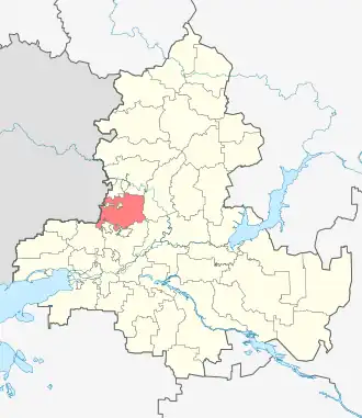 Localisation de Raïon municipal de Krasny Souline