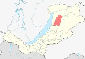 Localisation de Raïon de Kouroumkan