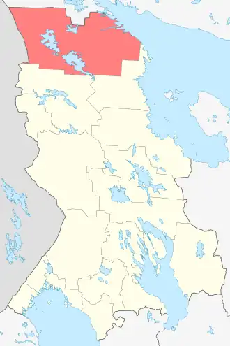 Localisation de Raïon de Louhi