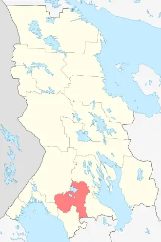 Localisation de Raïon de Priaja