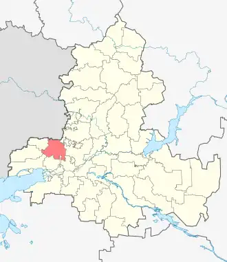 Localisation de Raïon municipal de Rodionovo-Nesvetaïskaïa