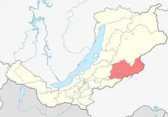 Localisation de Raïon de la Ieravna