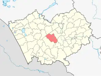 Localisation de Raïon d'Aleïsk