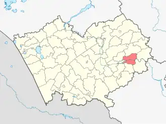 Localisation de Raïon de Biïsk